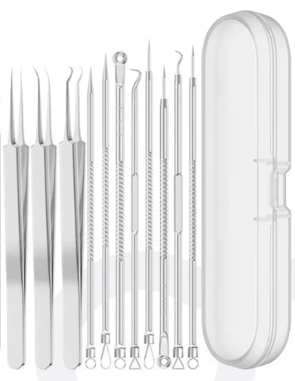 Blackhead & Pimple Remover Tool Kit